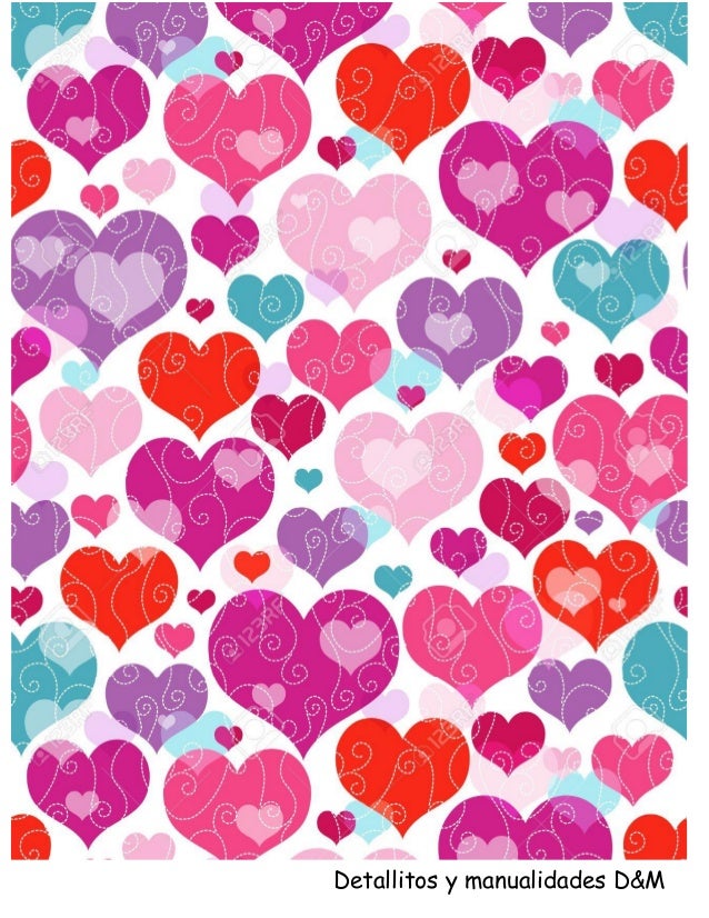 pics Corazones Para Imprimir Y Recortar A Color papel deco corazones de colores