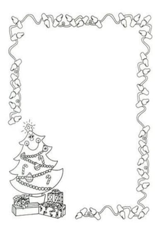 Papel e envelopes de natal