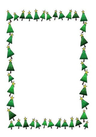 Papel e envelopes de natal