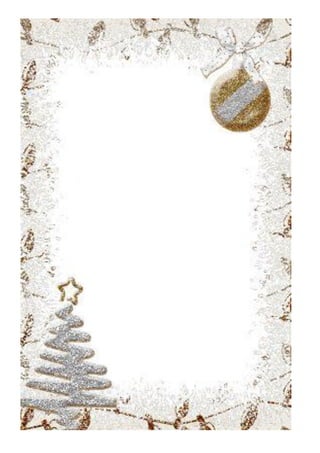 Papel e envelopes de natal