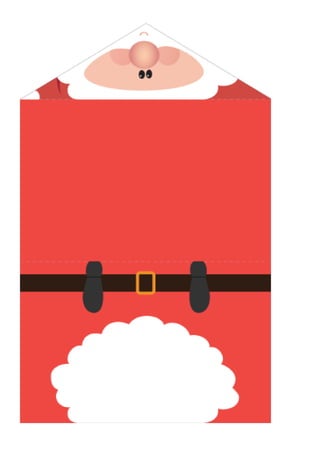 Papel e envelopes de natal