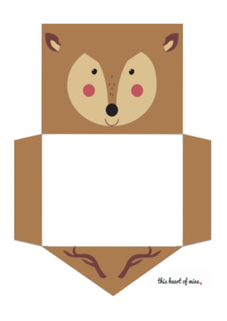 Papel e envelopes de natal