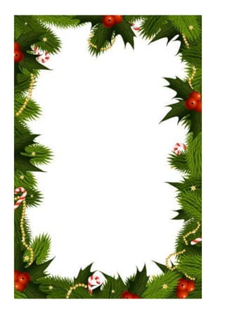 Papel e envelopes de natal