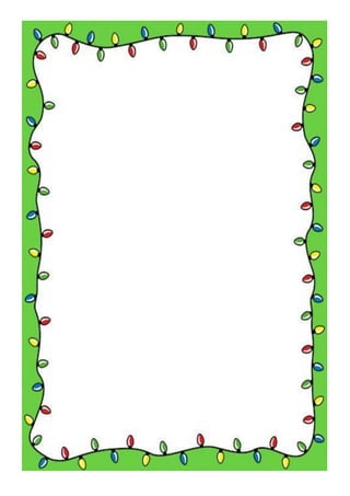 Papel e envelopes de natal