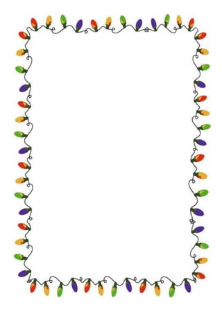 Papel e envelopes de natal