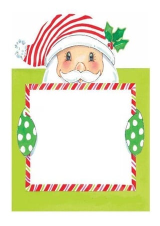 Papel e envelopes de natal