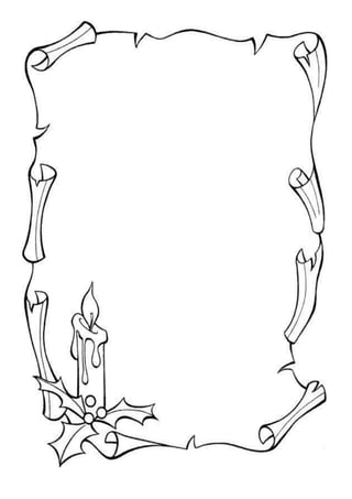 Papel e envelopes de natal