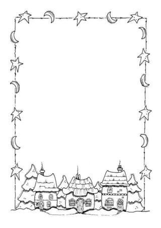 Papel e envelopes de natal