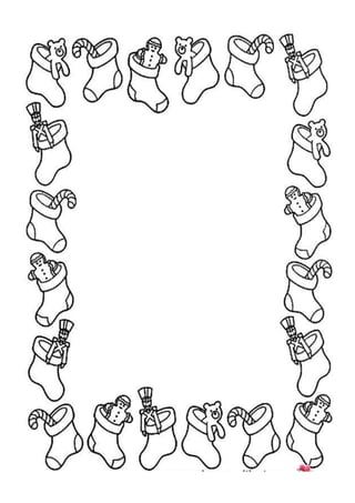 Papel e envelopes de natal