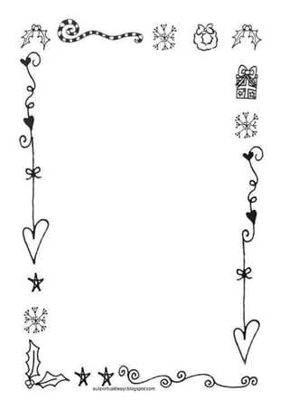 Papel e envelopes de natal