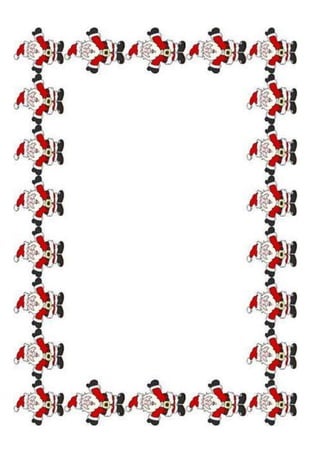 Papel e envelopes de natal