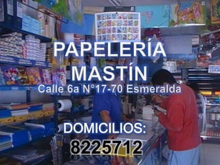 Papelería mastín 1