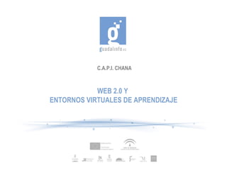 C.A.P.I. CHANA WEB 2.0 Y  ENTORNOS VIRTUALES DE APRENDIZAJE 