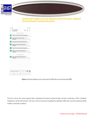 Implementation Of Real Time IoT Based Health monitoring system | DOCX