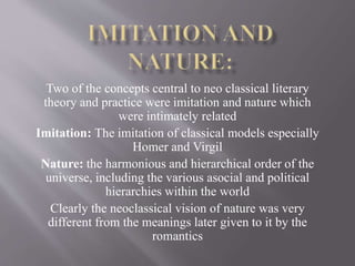Neo Classical Age | PPTX