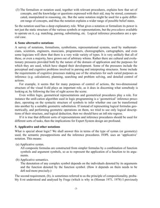 Why Multiple Knowledge Representation Formalisms Are Essential in AI | PDF