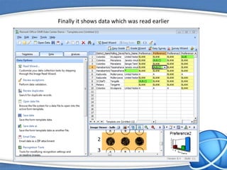 Finally it shows data which was read earlier
 