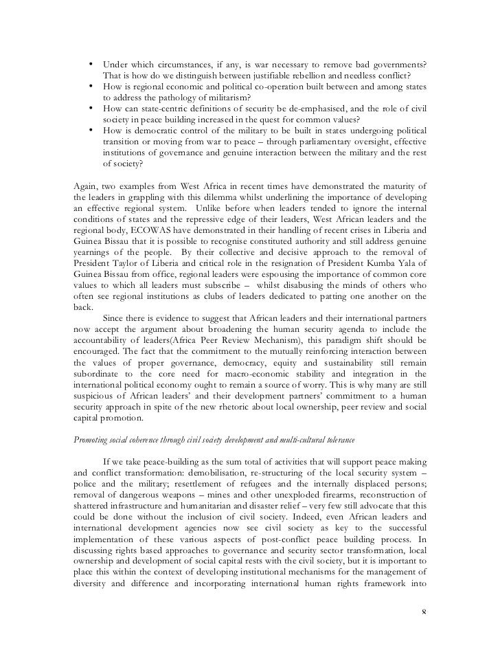 the west african regional war essay Former gambian leader yahya jammeh failed to appreciate that democracy had taken root in west africa from dictators' club to upholder of democracy west. the west african regional war essay Former gambian leader yahya jammeh failed to appreciate that democracy had taken root in west africa from dictators' club to upholder of democracy west.