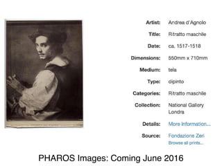 PHAROS Images: Coming June 2016
 