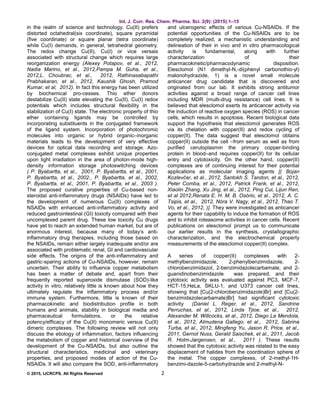 COPPER (II) PHENANTHROLINE COMPLEXES: SYNTHESIS, SPECTROSCOPIC STUDY ...