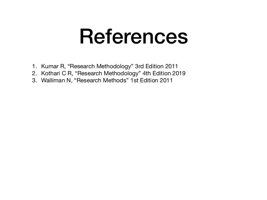 Research Types And Objectives Of Research