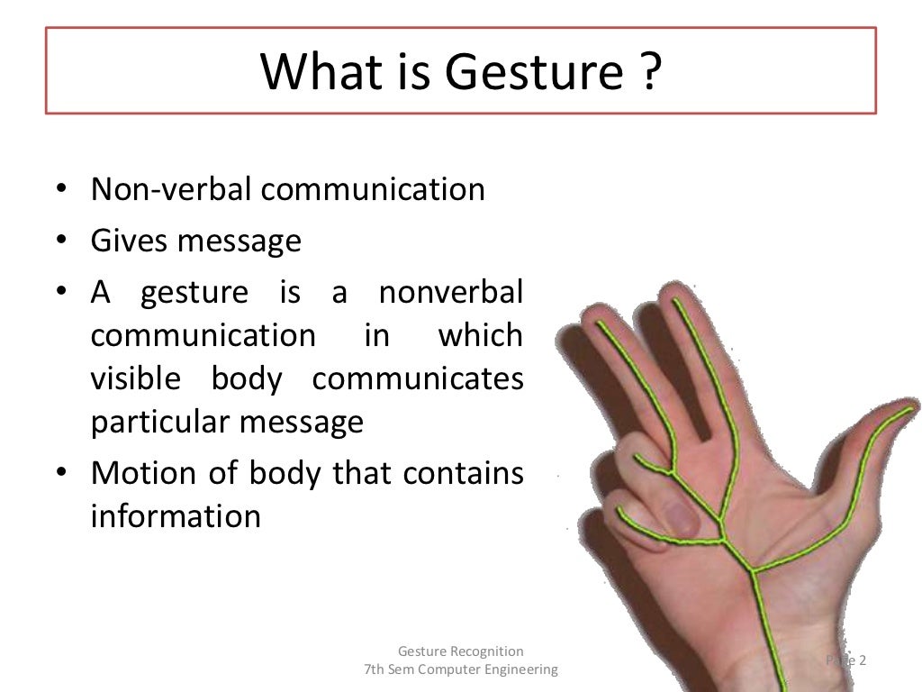 Gesture Recognition