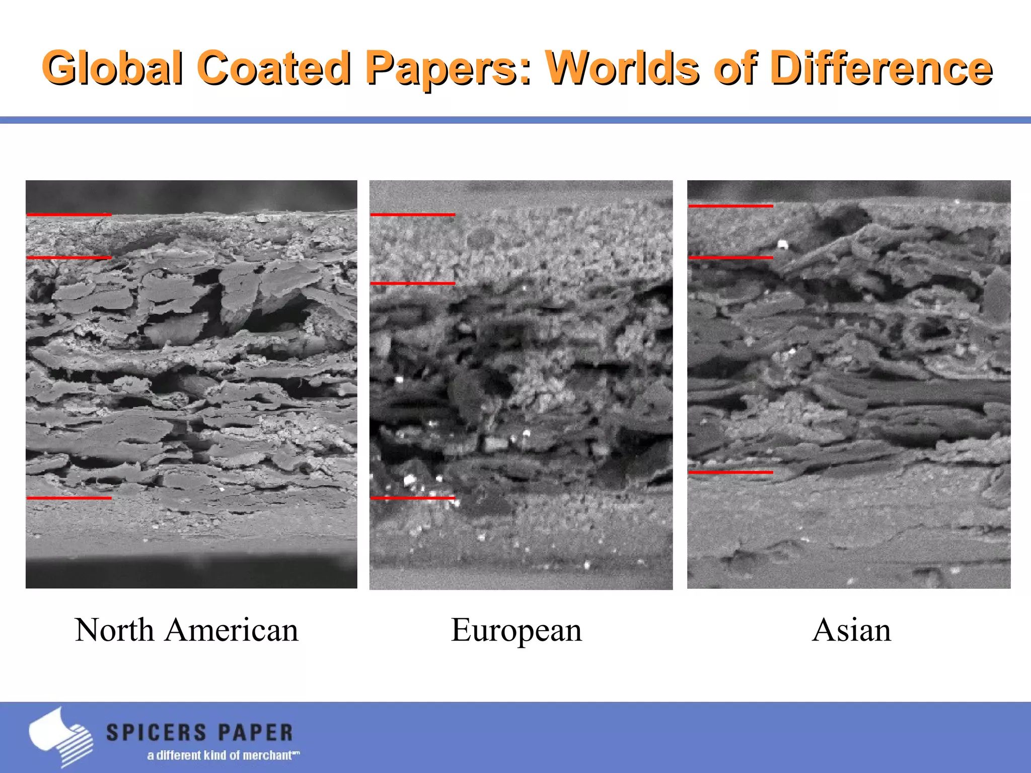 Global Coated Papers: Worlds of DifferenceGlobal Coated Papers: Worlds of Difference
North American AsianEuropean
 