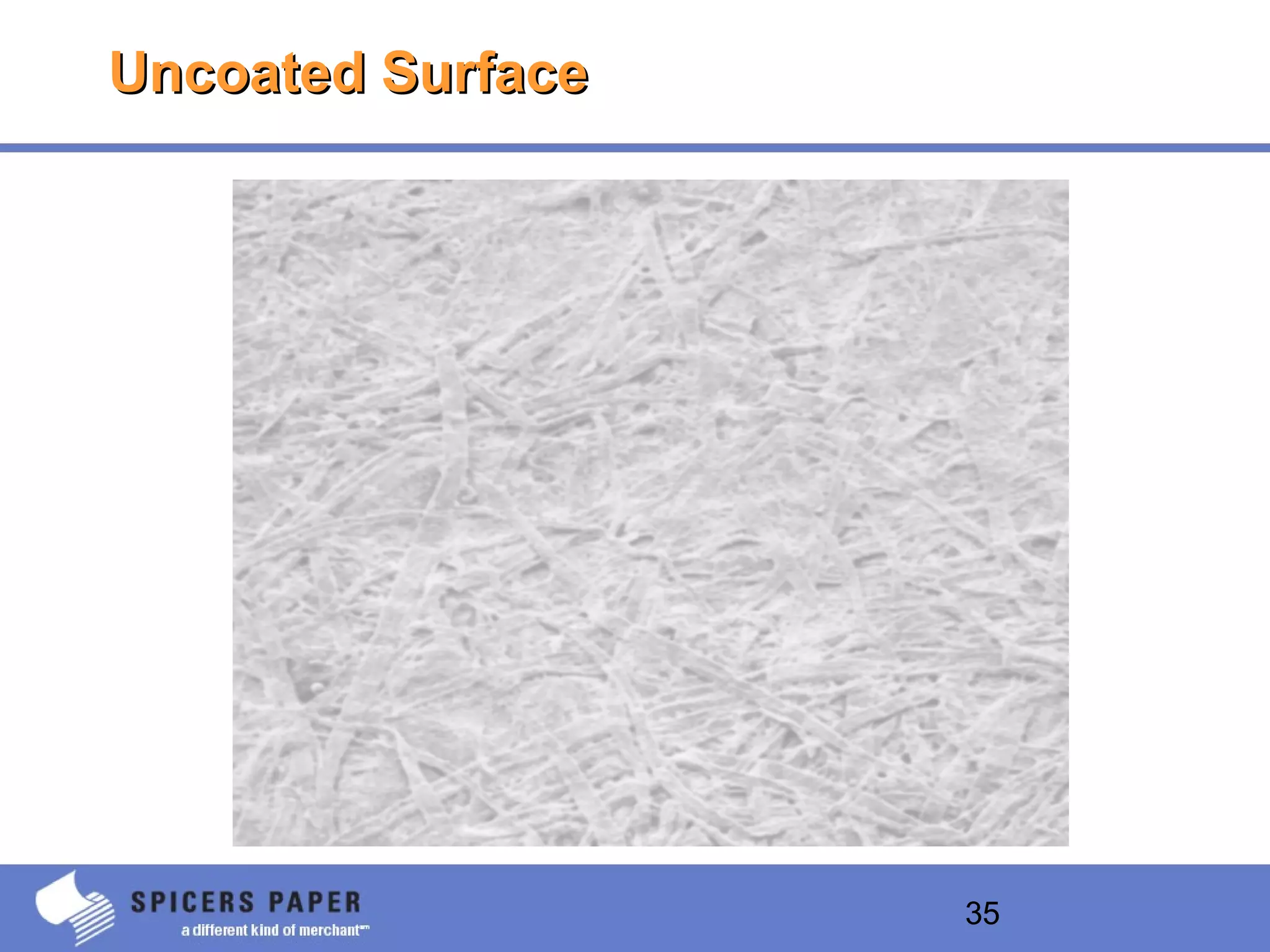 35
Uncoated SurfaceUncoated Surface
 