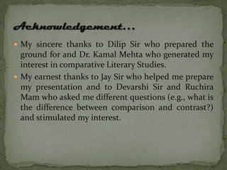   Uncle Tom’s Cabin and Oliver Twist