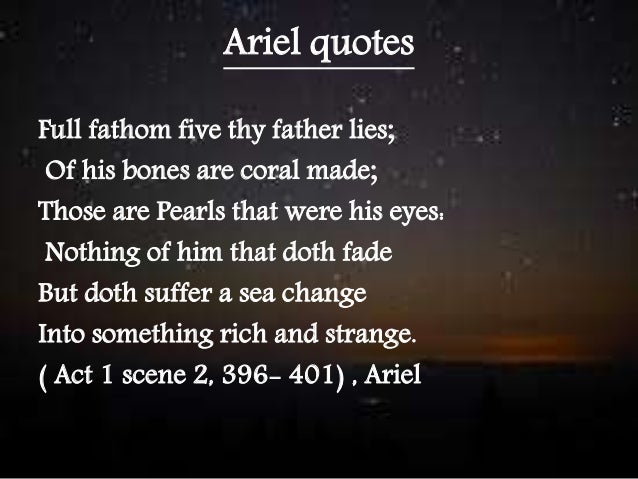 ‘Ariel is a resentful mulatto’. Compare and contrast the character s…