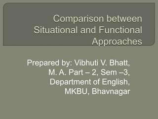 Prepared by: Vibhuti V. Bhatt,
M. A. Part – 2, Sem –3,
Department of English,
MKBU, Bhavnagar

 