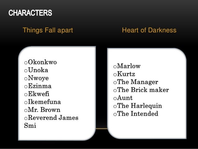 Things fall apart comparative essay