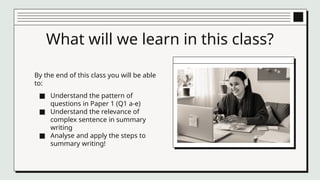 Paper 1 Reading Comprehension - IGCSE 0500 | PPTX
