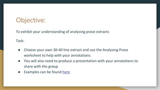 Paper 1 Prose Presentation Task 2017 Pptx