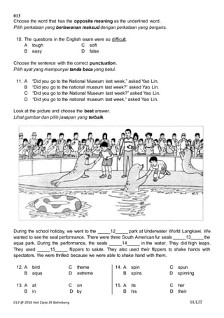 upsr paper 1 year 6 march 2016