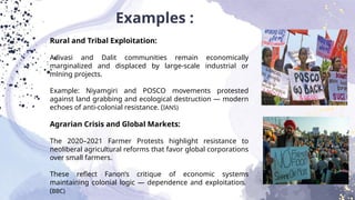 Paper _ 203 The Postcolonial Studies ‘The Wretched of the Earth’ | PPTX