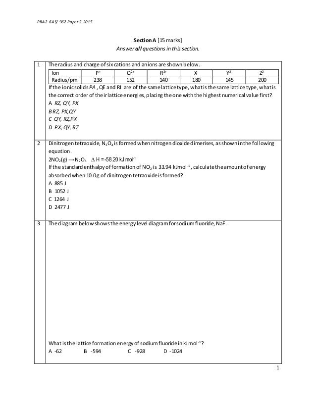 stpm chemistry question bank