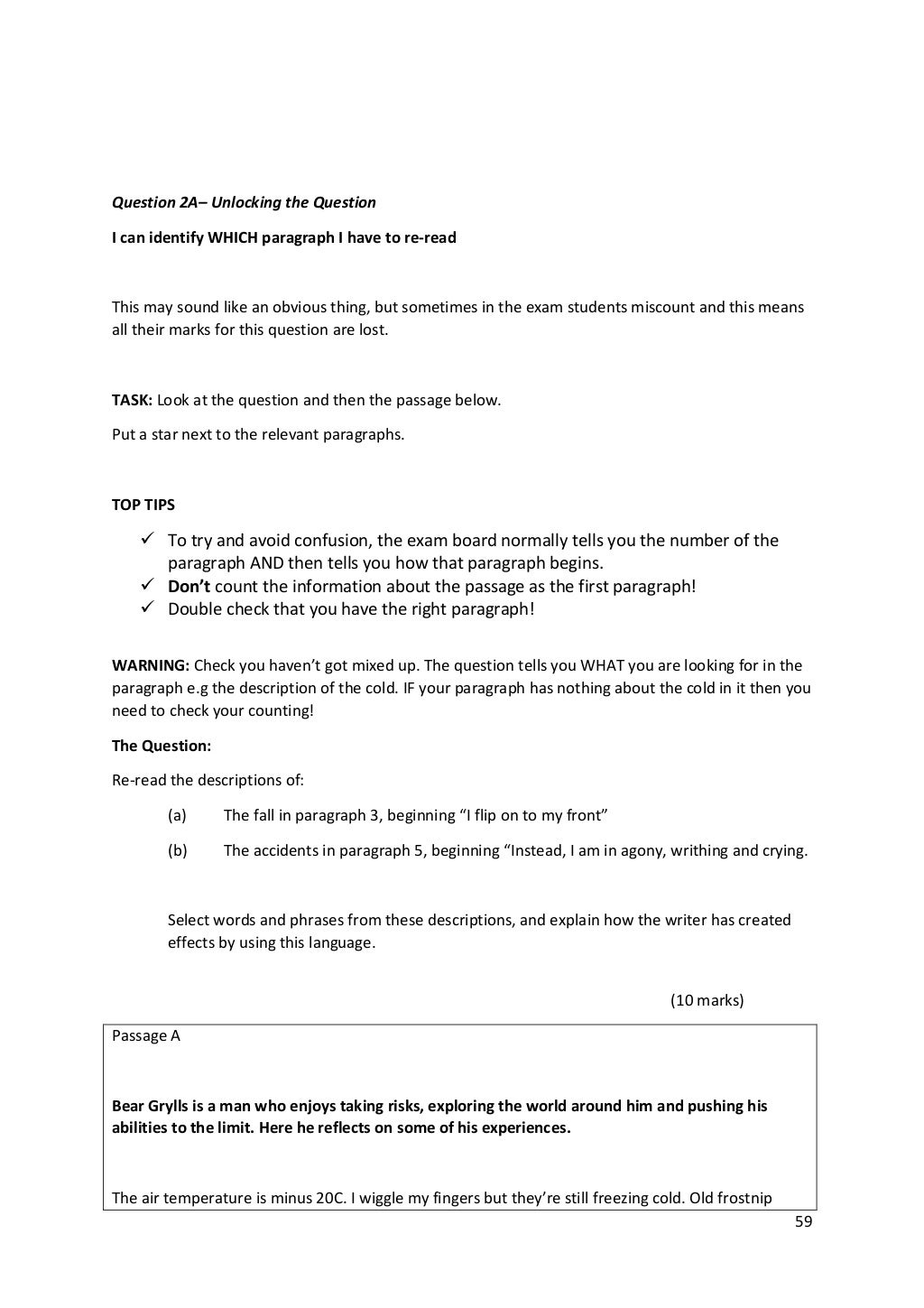Paper 2 Igcse Revision Guide Paper 2 Igcse Revision Guide