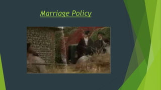 Marriage Policy
 