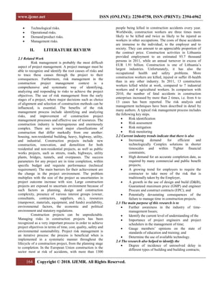 Risk Management in Construction Project | PDF