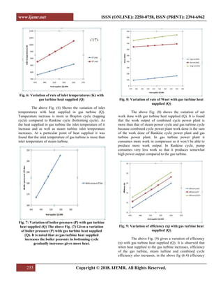 Thermal Efficiency of Combined Cycle Power Plant | PDF