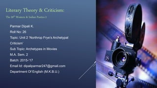 Archetypes in Movies | PPTX