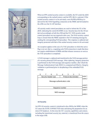 Security In LTE Access Network | PDF
