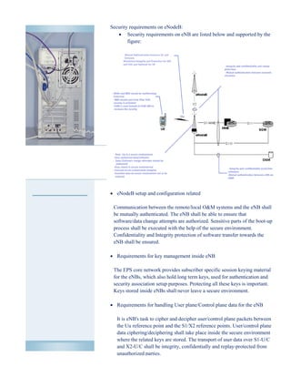 Security In LTE Access Network | PDF