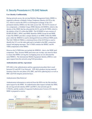 Security In LTE Access Network | PDF