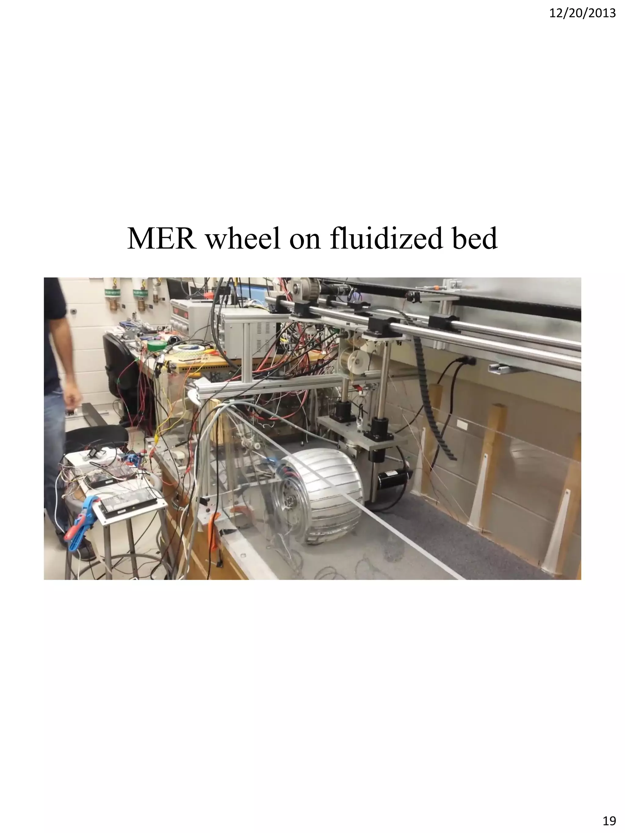 12/20/2013

MER wheel on fluidized bed

19

 