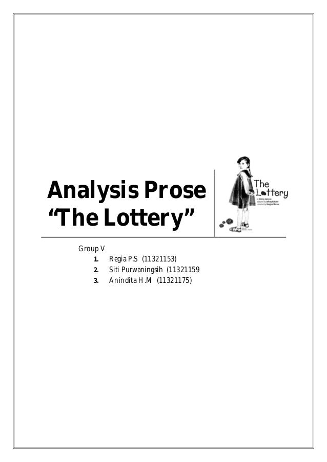 Essays on the lottery