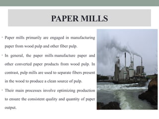 Overview of the Paper and Pulp Industry. | PPTX