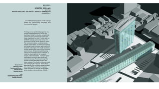 05|2001




                                                                                                                                                                                                                   !"#"$%&'(()
                                                                                                       !"#"$%&'(()*+,-               )))-/"!,%*0+ "64$+ !*+ !$,%-%.%!/+ ,"("0$!(129+ ,:"+ 3,$!%01,+ ,$!*3(!$4*,+
                                                                                                            !"#"$%&'(                ;/".<3+."*,!%*+!+/!$04+6!$%4,2+"-+7:4//%*0+,2(43+3(4.%!//2+743%0*47+
                                                                 .%/01$23.144%/5262'(728/%092*291$:%;192<2!#1/%0%19                  -"$+."/7+./%#!,4+4*6%$"*#4*,3)))
                                                                                                        !"#$%&'&'"()))




                                                                                     )))!*+!$,%-%.%!/+,"("0$!(12+$""-3+!+/!$04+
                                                                                     3(!.4+ -"$+ ."##5*%,2+ 34$6%.43+ !*7+
                                                                                     ."##4$.%!/+!$4!3)))
!"!"!"#"$""""%"&"'""""(")"'"'"$""""*"("'"$"+"*","-"."/"/




                                                                                     8/"!,%*0+"64$+!*+!$,%-%.%!/+,"("0$!(129+,:"+
                                                                                     3,$!%01,+,$!*3(!$4*,+;/".<3+1"534+=>?+
                                                                                     7:4//%*03)+@*74$+,1%3+7"5;/4A.5$647+314//9+
                                                                                     ."##5*%,2+!*7+."##4$.%!/+3(!.43+!$4+
                                                                                     -$44/2+"$0!*%B47C+,14+$""-+%3+!+*4:+(!$<+-"$+
                                                                                     DEFEGHC+!+/!$04+0$44*+!$4!+75$%*0+,14+
                                                                                     35##4$+!*7+:1%,4+04*,/4+3/"(43+%*+:%*,4$)+
                                                                                     I14+1"$%B"*,!/+6"/5#4+."*,!%*3+7"5;/4+
                                                                                     14%01,+J#!%3"*4,,43K9+-"$+-!#%/2+"..5(!*.2+
                                                                                     (/53+3%*0/4+14%01,+."#(!.,+!(!$,#4*,39+-"$+
                                                                                     3,574*,3+!*7+3%*0/43)+I14+3"5,1+-!L!74+%3+!+
                                                                                     7"5;/4A0/!33+3.$44*+!"#$%&'(+,1!,+;4."#4+
                                                                                     "(4*+,4$$!.43)+D+,!;/4,+31!(47+;5%/7%*0+
                                                                                     $%343+!,+,14+*"$,14!3,+."$*4$+"-+,14+3%,49+!+
                                                                                     1",4/A/%<4+7:4//%*0+;/".<+-"$+."5(/439+
                                                                                     3%*0/43+!*7+%*7%6%75!/%3,3)+M"#(!.,+!(!$,A
                                                                                     #4*,3+!/"*0+."$$%7"$3+-!.4+3"5,1+:%,1+
                                                                                     !"#$%&'()*+%%$,+!)+I4*3%"*+!#"*03,+,14+
                                                                                     7"5;/4A.5$647+(4$-"$!,47+35$-!.4+!*7+
                                                                                     31!$(+(/!*43+"-+,14+-/"!,%*0+6"/5#43+.$4!,4+
                                                                                     464$A.1!*0%*0+-/5%7+3(!.43)+N%4:3+-$"#+
                                                                     design team     !(!$,#4*,3+"*+,"+,14+3"-,/2+3/"(47+35$-!.4+
                                                                   !"#$%&#%'%()$*    !$4+5*%O54)+P4$3(4.,%643+-$"#+3(!.43+
                                                               luisvicenteFlores +   5*74$+,14+314//+.5,+,1$"501+,14+3<2/%01,39+
                                                                     Hector Ferral   !.,+!3+/".!,%"*+$4-4$4*.43+"64$+,14+3%,4)+
                                                                    Susana Garcia

                                                                            +ark
                                                           GRUPOARQUITECTURA
                                                                Daniel Alvarez F.
 