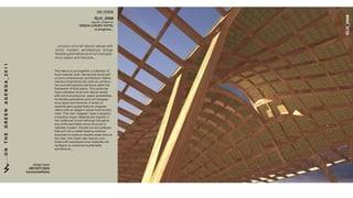 08|2008




                                                                                                                               !"#$%&&'
                                                                                                             !"#$%&&'
                                                                                                        +'/%2%/$/*'()D3=
                                                                                                 !())*+",-,(.+#/0)"
                                                                                                          !"#$%&'%())***




                                                                               888'$2,(%*1$*2$0*/'0$1'),.'0$:'0,#($;%)"$
                                                                               ;*.0&$ 3*&#.1$ './"%)#/),.#$ 5.%1-($
                                                                               20#=%50#$-#*3#).%#($'1&$.%/"$).'1(+'.6
                                                                               #1/7$0'7#.($'1&$)#=),.#(888
!"!"!"#"$""""%"&"'""""(")"'"'"$""""*"("'"$"+"*","-"."/"/




                                                                               !"#$%&#'$%($)*$+,)$)*-#)"#.$'$/*00#/)%*1$*2$
                                                                               0*/'0$3')#.%'04$5*)"$1'),.'0$'1&$"'1&/.'2)6
                                                                               #&$'1&$/*1)#3+*.'.7$'./"%)#/),.#8$9')%:#$
                                                                               1'),.'0$/*3+*1#1)($'.#$,(#&$'($/*1().,/6
                                                                               )%*1$'1&$')3*(+"#.%/$#0#3#1)($;%)"%1$)"#$
                                                                               2.'3#;*.<$*2$20,%&$(+'/#8$!"%($+'.)%/,0'.$
                                                                               2,(%*1$5#);##1$0*/'0$'1&$1'),.'0$:'0,#($
                                                                               ;%)"$;*.0&$'./"%)#/),.#4$*+#1($+*((%5%0%)%#($
                                                                               2*.$20#=%50#$-#*3#).%#($'1&$.%/"$).'1(+'.6
                                                                               #1/7$0'7#.($'1&$)#=),.#(8$>$(#.%#($*2$
                                                                               (*+"%()%/')#&$(+')%'0$2#'),.#($%1)#-.')#$
                                                                               1'),.#$;%)"$'1$#0#-'1)$/'(,'0$5,%0)$#1:%.*16
                                                                               3#1)8$!"%($1#;$?+'0'+'(@$"':#$'$&71'3%/$
                                                                               %11*:')%:#$("'+#8$A')#.%'0$'.#$%1(+%.#&$%1$
                                                                               )"#$).'&%)%*1'0$"*3#($'0)"*,-"$)"#$-#*36
                                                                               #).7$*2$)"#$0'3%1')#&$;**&$().,/),.#$%($
                                                                               .'&%/'007$3*&#.18$B*,50#$/,.:#&$(,.2'/#($
                                                                               )"')$),.1$%1)*$'$(,5)0#$20*')%1-$("#00$'.#$
                                                                               #=)#1&#&$)*$+.*&,/#$("'&#&$'.#'($'.*,1&$
                                                                               )"#$3'%1$.**28$C+#1$+0'1$0'7*,)($/*36
                                                                               5%1#&$;%)"$#=+.#((%:#$0*/'0$3')#.%'0($;%00$
                                                                               /*12%-,.#$'1$'&:'1/#&$(,()'%1'50#$
                                                                               './"%)#/),.#888$




                                                               design team
                                                            !"#$%&#%'%()$*
                                                           luisvicenteFlores
 